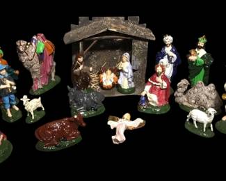 Vintage ATLANTIC MOLD Nativity