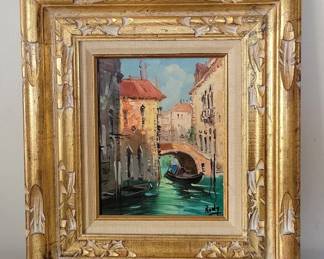 MidCentury Painting Venice