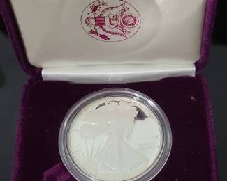 1986 Silver Liberty Dollar