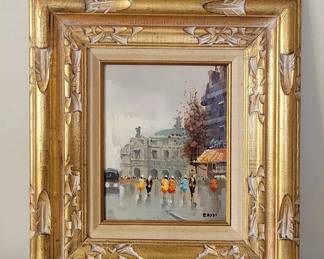 MidCentury Painting Paris