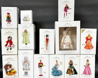 14 Hallmark Keepsake Christmas Ornaments With Original Boxes