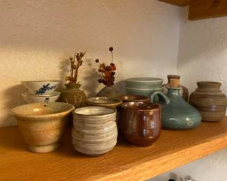 Sake Cups Miniature Pottery Vases  More