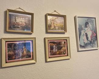 Art Prints of Gardens Mother and Daughter and Girls