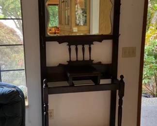 Vintage Hat and Coat Rack