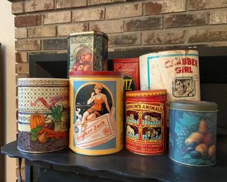 Vintage Storage Tins