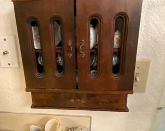 Miniature Tea Sets With Display Case