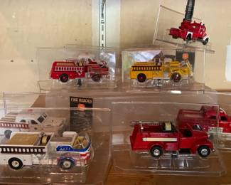 Corgi Showcase Collection Fire Heroes Trucks