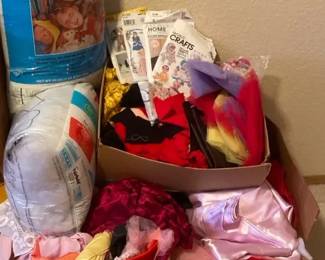 Sewing Fabrics Patterns Polyfil