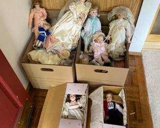 Porcelain Doll Collection