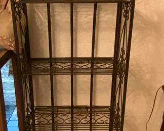 Black Metal Bakers Rack