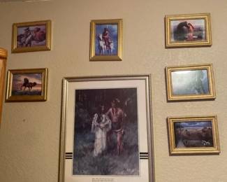 1983 Vel Miller Prints With Other Native American Prints