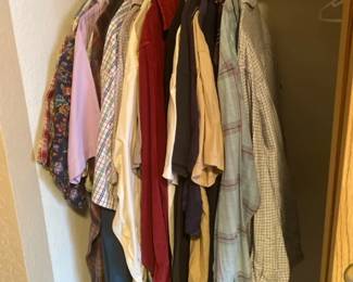 Mens Button Ups Largexl