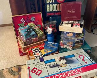 Vintage Board Games Card Games Dominos  Puzzles