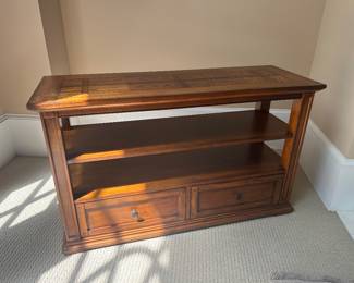 Oak sofa table