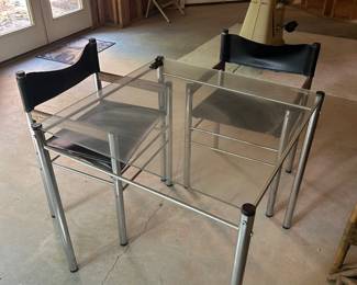 Square table and chair set