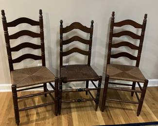 3 Ladder Chairs