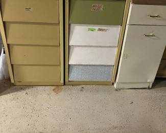 Metal Drawers & Cabinet