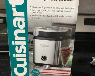 Cuisinart Ice Cream Maker
