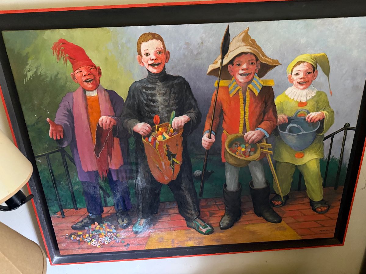 Stunning Original Oil from Anne Lyman Powers