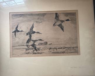 Frank Weston Benson signed