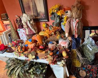 Seasonal decor Christmas, fall, Halloween