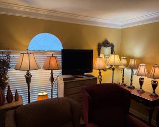 Lamps, TV’s