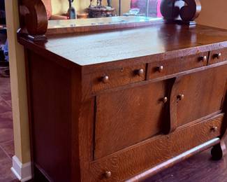 Antique buffett