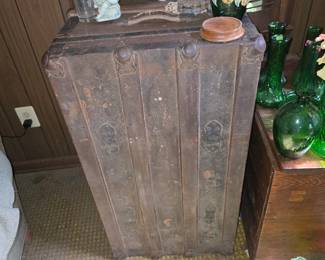 Large antique trunk
