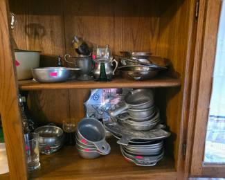 Pewter bowls