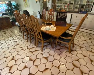 Mid century dinning room set 