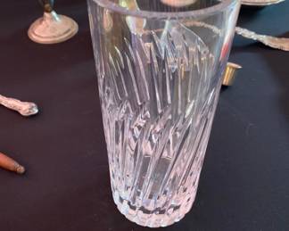 Crystal vase 