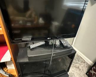 LG TV and stand