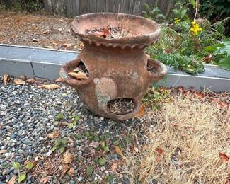 Terracotta planter