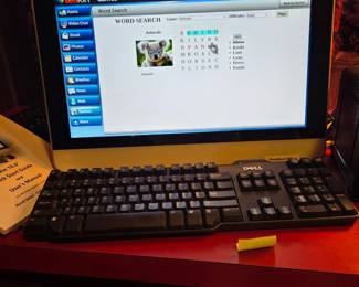 Computer for elderly.  When I sit in my corner working, I always press "DEAL".  i'm up 956.00.00
