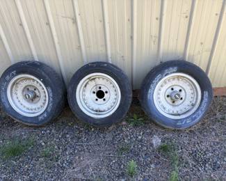 Free tires and rims - many more not pictured