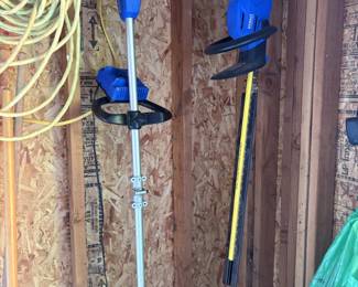 Kobalt Battery Weed Eater and Trimmer