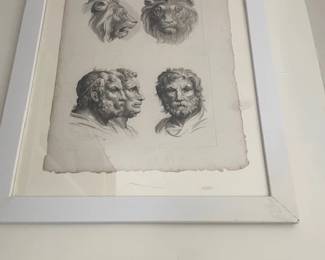 19TH CENTURY LE BRUN PRINT