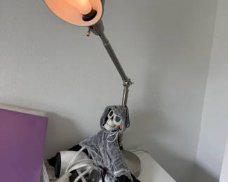 IKEA FORSA Nickel Plated Adjustable Arm Work Lamp