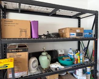 (shelving unit not for sale)