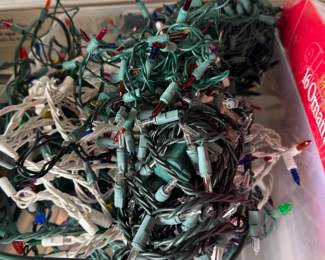 Assorted Miniature Christmas Light Strands