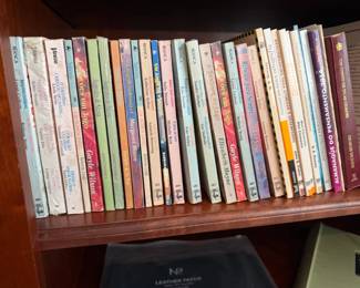 Collection of Vintage Portuguese Romance and NonFiction Paperbacks