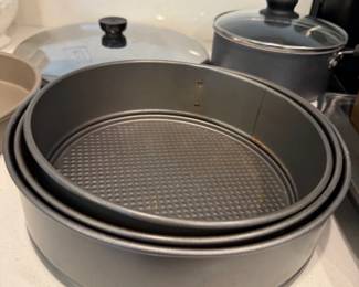 Set of NonStick Springform Cake Pans
