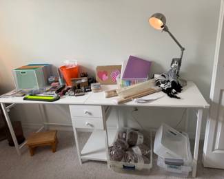 IKEA MICKE Desk with Drawer Unit