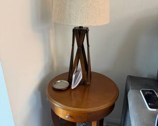 Rustic XFrame Table Lamp