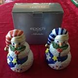 Noritake Snowmen salt and pepper shakers