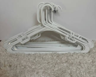 Lot 29: 20 Plastic Coathangers