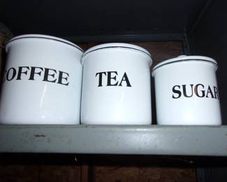 Enamelware Tins