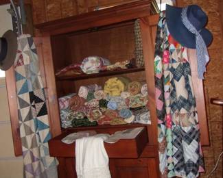 Fabric, Quilt Tops, etc