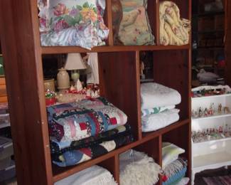 Hand Stitched Quilts, Chenille Bedspreads, etc