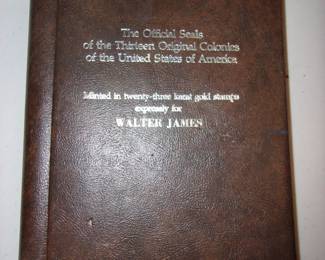 THIRTEEN ORIGINAL COLONIES Stamp Bookkkk